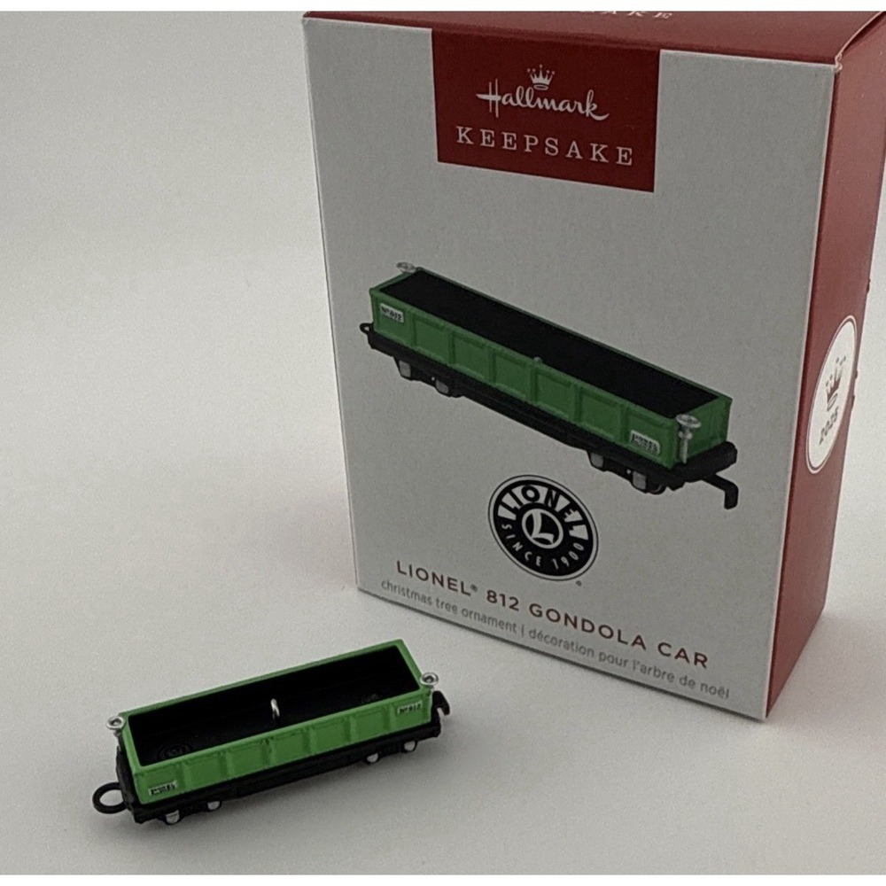 Hallmark Keepsake 2025 Lionel® 812 Gondola Car Metal Ornament